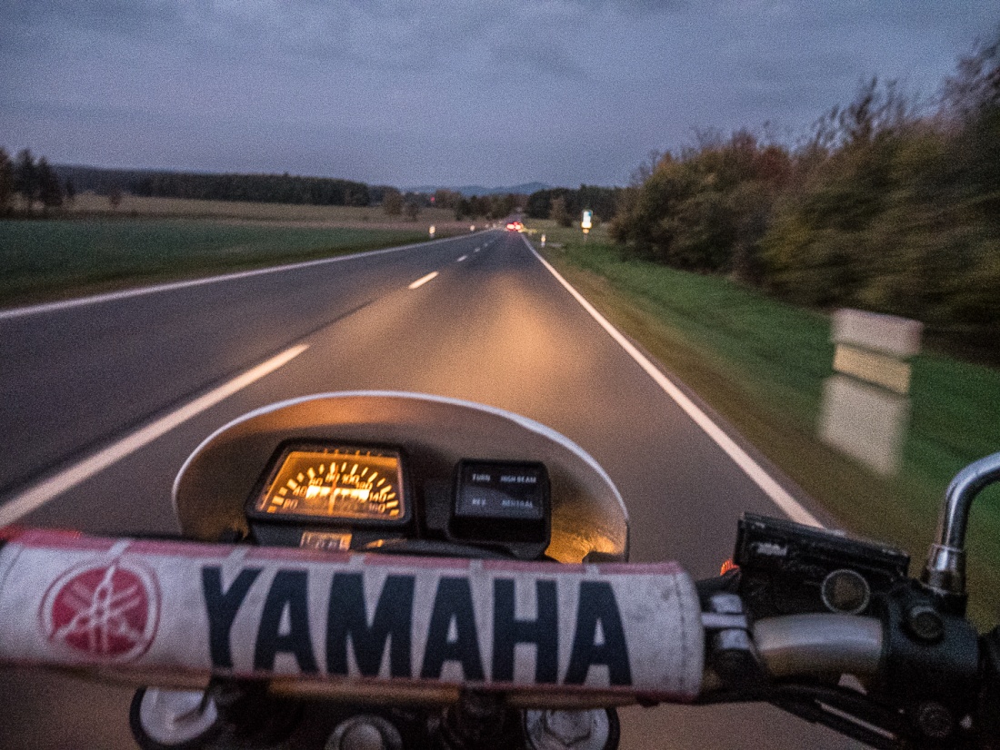 Foto: Martin Zehrer - good old motorcycles... XT600 - Letzte Herbstausfahrt 21. Oktober 2018 ;-) 