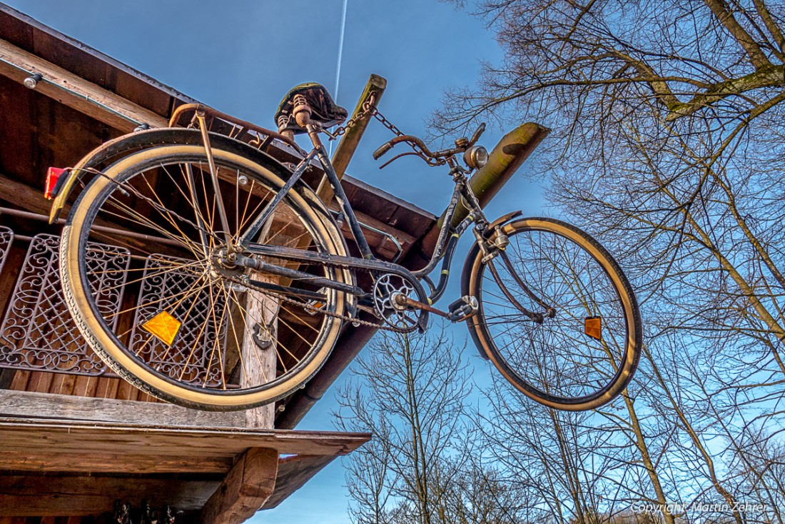 Foto: Martin Zehrer - Fahrräder hängen hier in der Luft :-D 