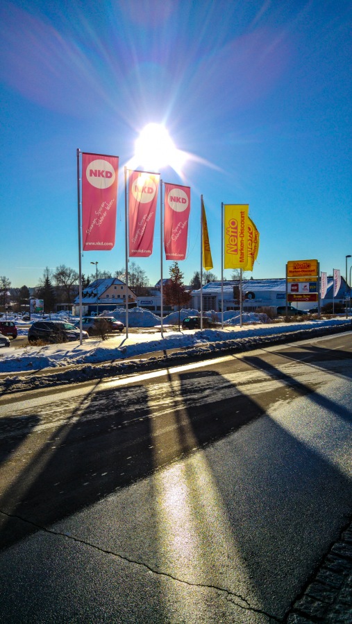 Foto: Martin Zehrer - 22. Januar 2017 - Sonnen-Wetter in Kemnath... Schon der zweite Tag in Folge mit herrlichem Wetter 