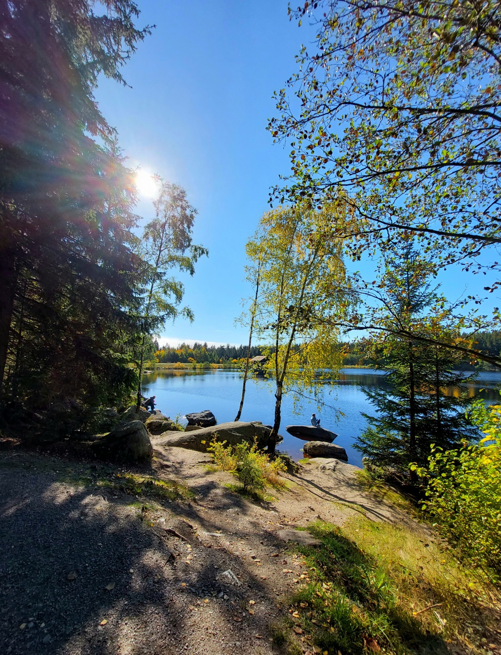 Foto: Martin Zehrer - Traumhaftes Herbst-Wetter am Fichtelsee... 