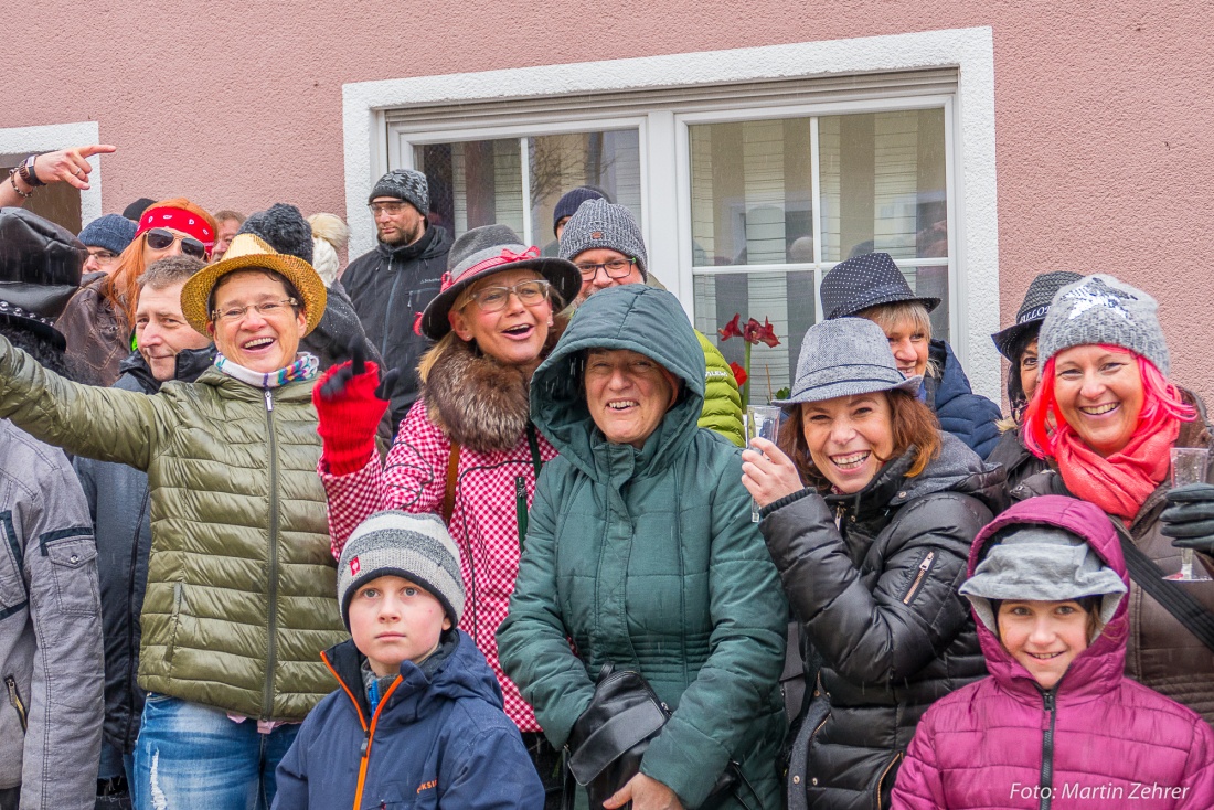 Foto: Martin Zehrer - Gaudi, Gaudi, Gaudi!!! Faschingszug des WCV durch Waldeck am 11. Februar 2018! 