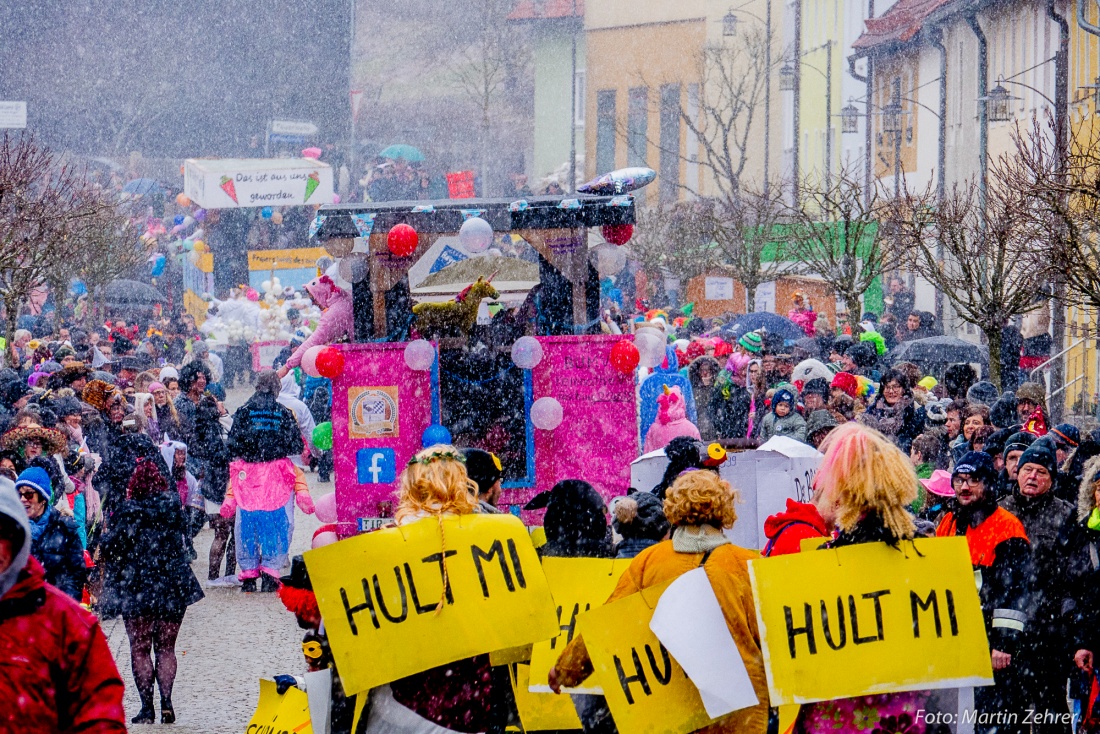Foto: Martin Zehrer - Gaudi, Gaudi, Gaudi!!! Faschingszug des WCV durch Waldeck am 11. Februar 2018!  