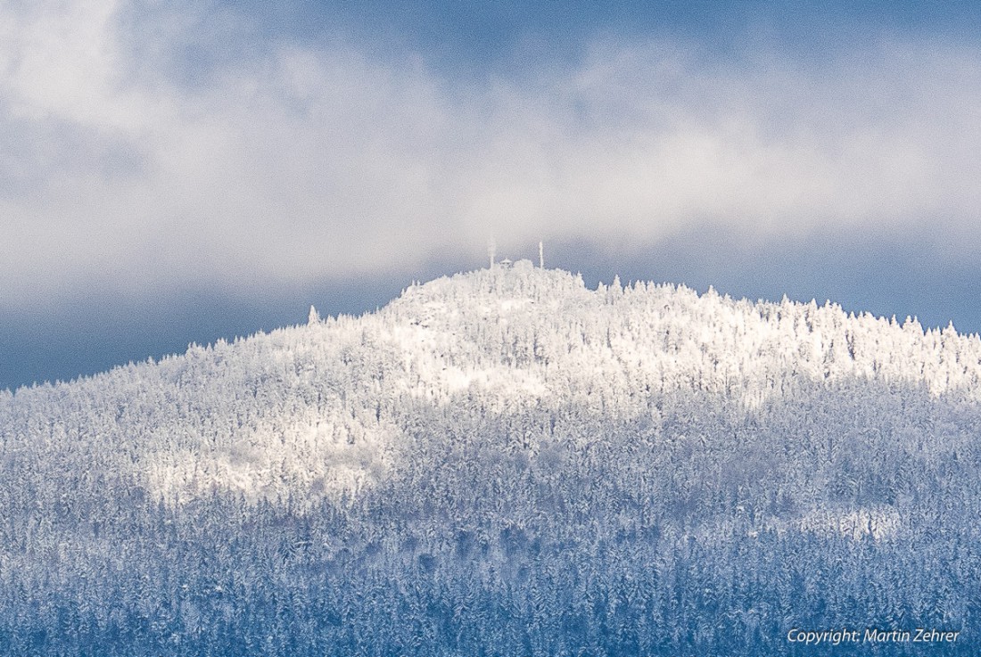 Foto: Martin Zehrer - Kösseine im Winter - Schaut aus wie mit Puderzucker bestreut :-)<br />
<br />
Vom Armesberg aus gesehen - 17. Januar 2016 