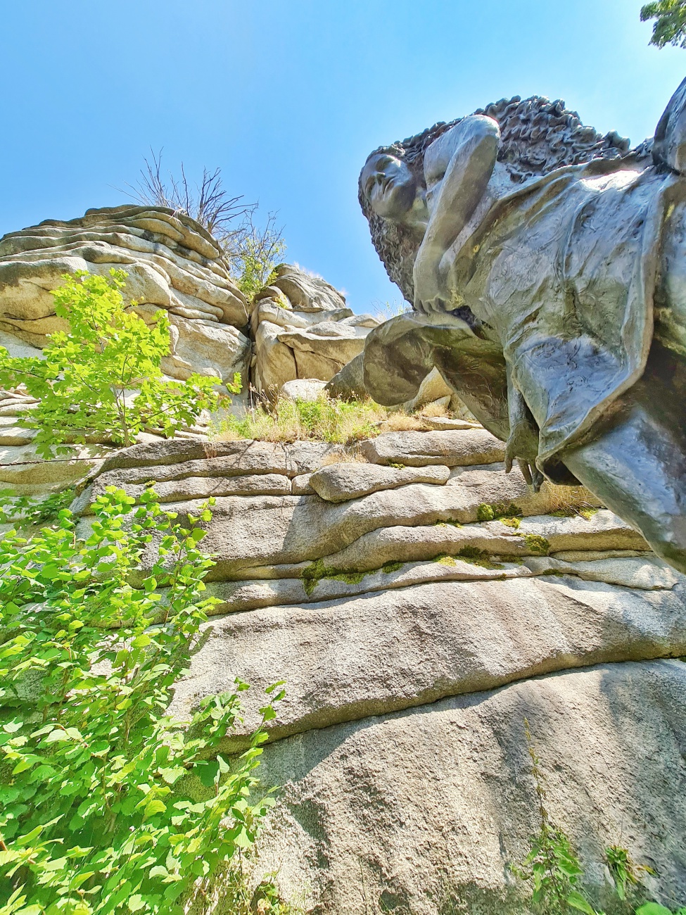 Foto: Martin Zehrer - Wanderung vom Marktredwitzer Haus durch den Steinwald zur Burgruine Weißenstein. 