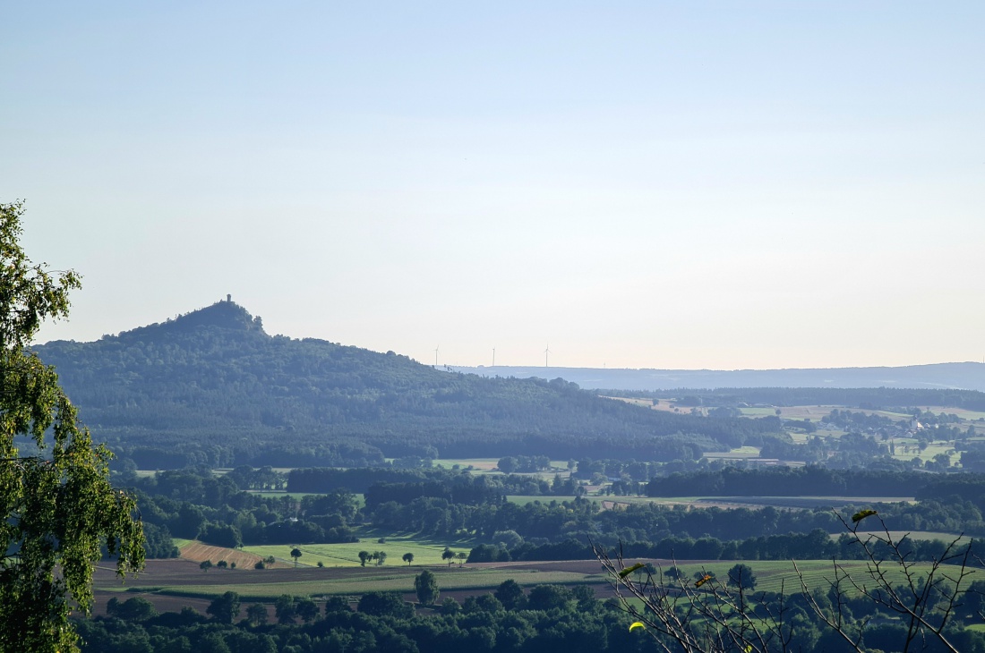 Foto: Maria - Auf dem Weg zum Anzenstein und der herrliche Blick über das wunderschöne kemnather Land 