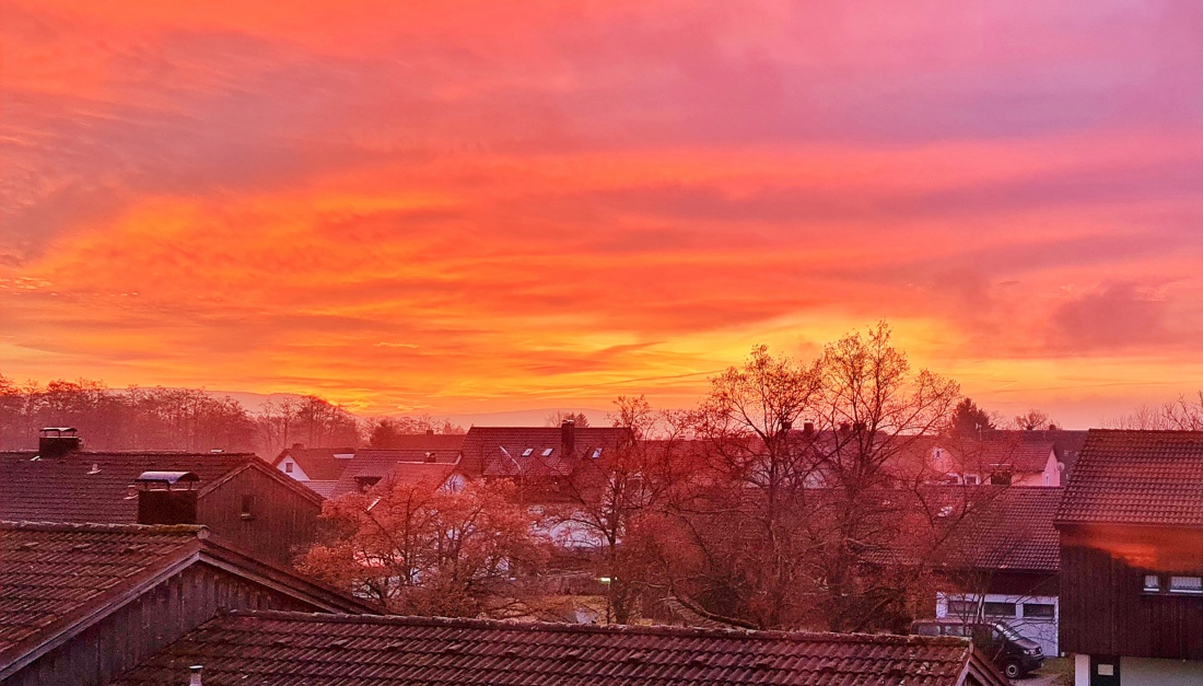 Foto: Jennifer Müller - Ein Sonnenaufgang wie aus dem Bilderbuch! 