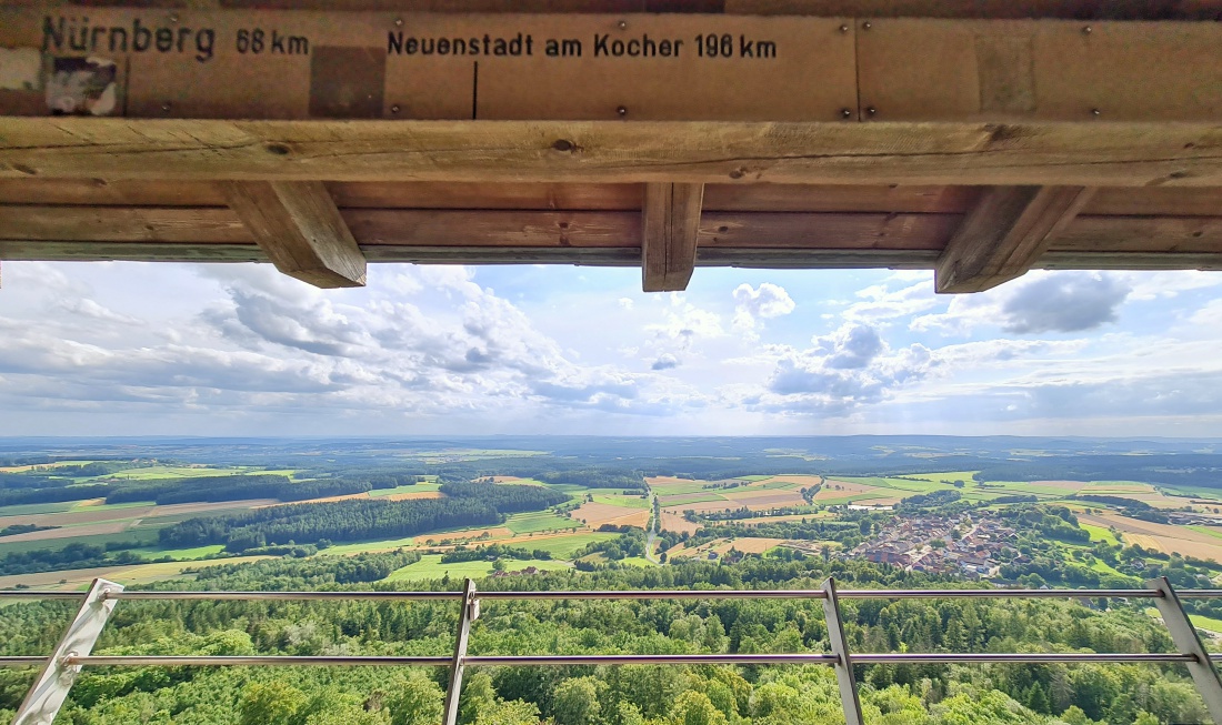 Foto: Jennifer Müller - Einmal Rundum-Blick vom Rauhen Kulm. Wunderschöne Heimat! 