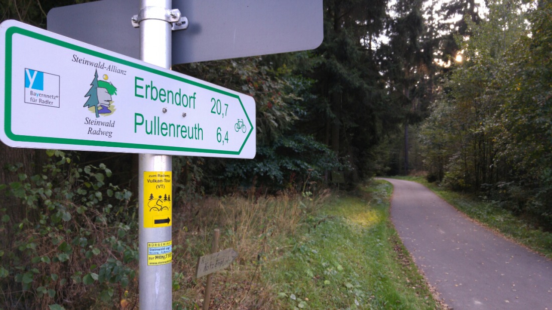 Foto: Martin Zehrer - Hier gehts weiter... Radweg von Marktredwitz nach Pullenreuth 