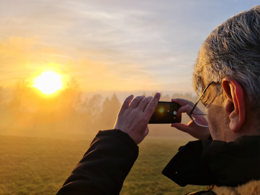 Foto: Jennifer M&uuml;ller - Heute hatten wir richtig Gl&uuml;ck! Die Sonne hat sich gezeigt... f&uuml;r einen kurzen Augenblick. Die Natur hat uns wunderbare Momente geschenkt.  