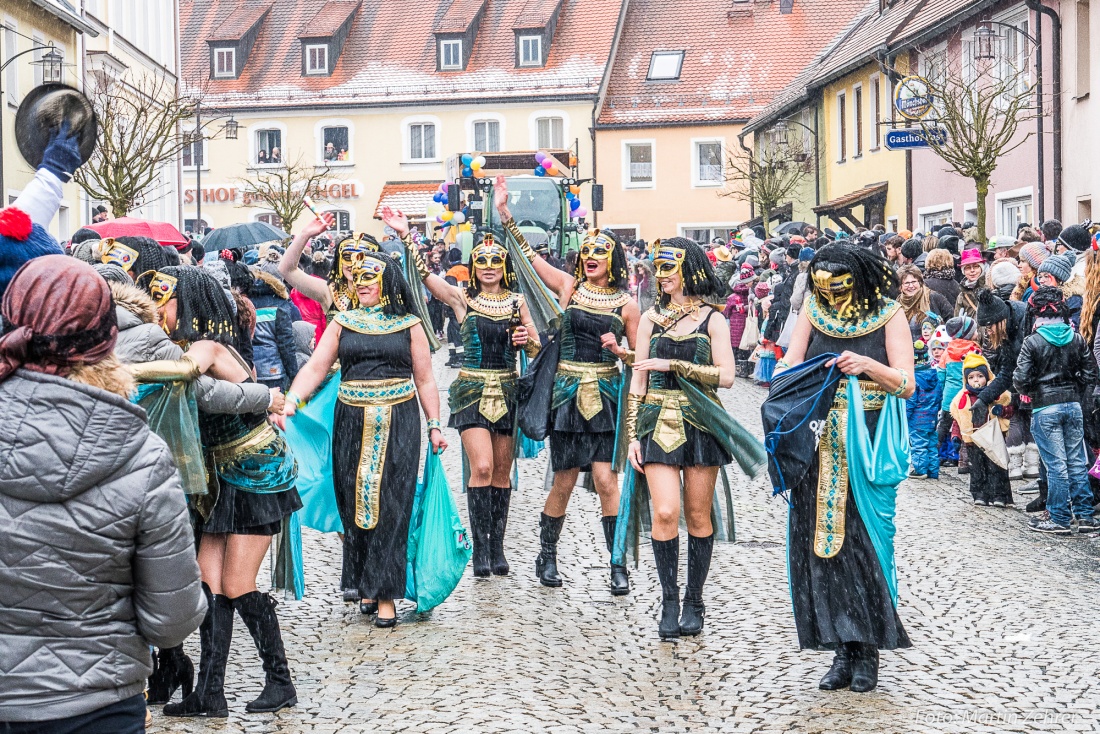 Foto: Martin Zehrer - Gaudi, Gaudi, Gaudi!!! Faschingszug des WCV durch Waldeck am 11. Februar 2018!  