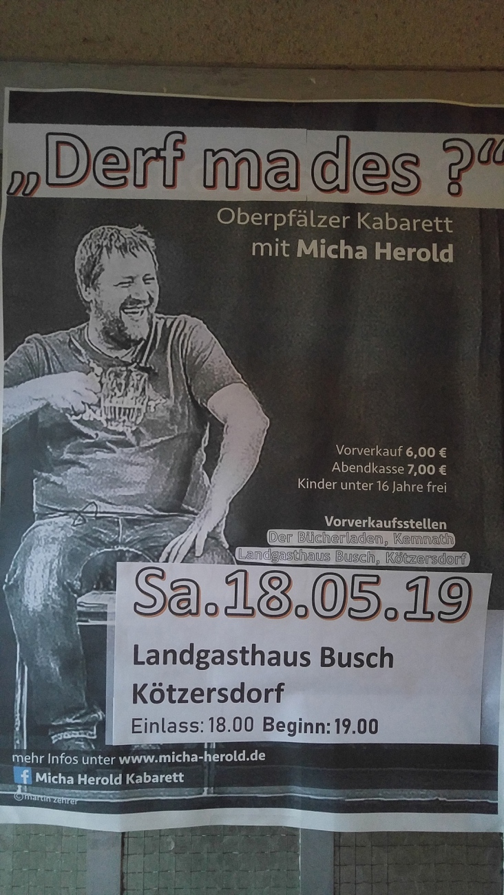 Foto: Martin Zehrer - Veranstaltungs-Hinweis: <br />
Der Herold ist bald lustig in Kötzersdorf unterwegs... ;-) 