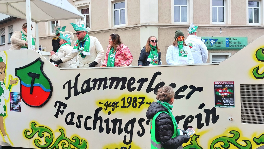 Foto: Martin Zehrer - Gigantischer Faschingszug durch Pressath, Helau - Was für eine stimmungsvolle Gaudi!!! 