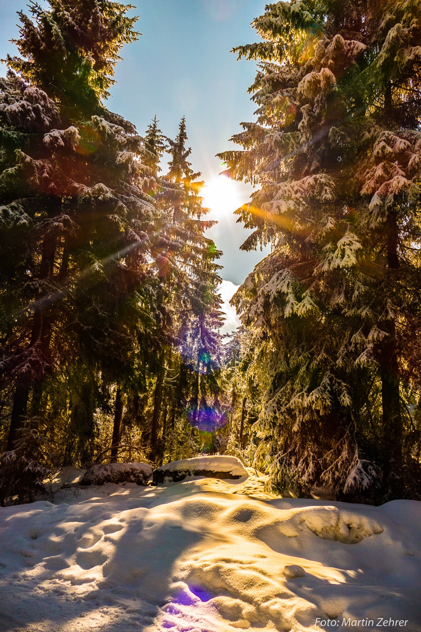 Foto: Martin Zehrer - 14. Februar 2018 - Ein wunderschöner Tag zum Wandern auf die Kösseine. 