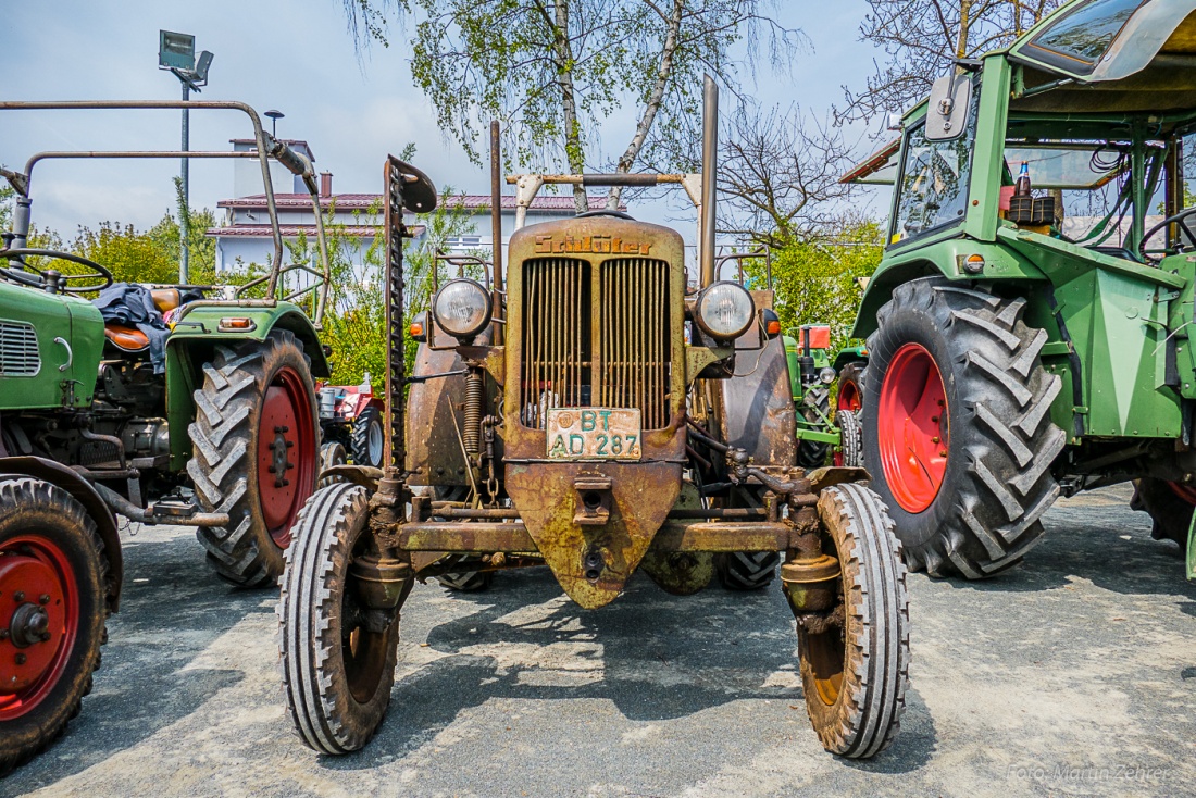 Foto: Martin Zehrer - Ein alter Schlüter-Schlepper... gesehen auf dem Bulldogtreffen von Kirchenpingarten 