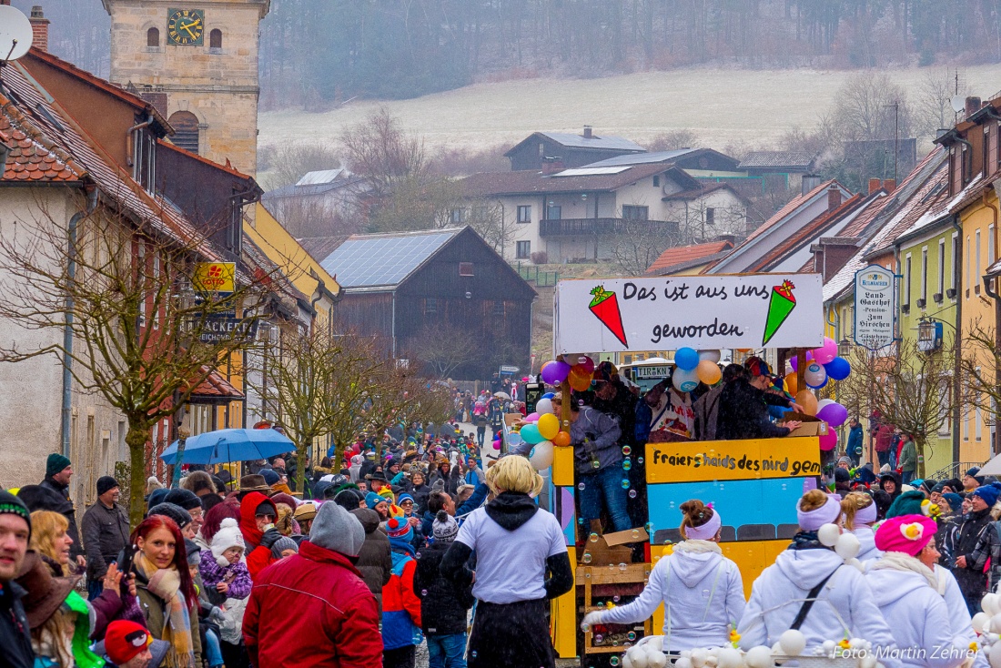 Foto: Martin Zehrer - Gaudi, Gaudi, Gaudi!!! Faschingszug des WCV durch Waldeck am 11. Februar 2018! 