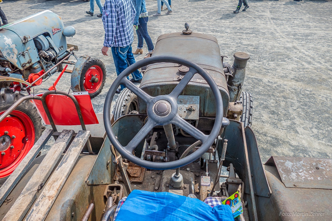 Foto: Martin Zehrer - Fendt Dieselross... den Alten unter uns ist dies vielleicht ein vertrauter Anblick. <br />
Der Schlepper ist Baujahr 1940 und hat eine Leistung von 22PS. Bestiegen wurde der B 