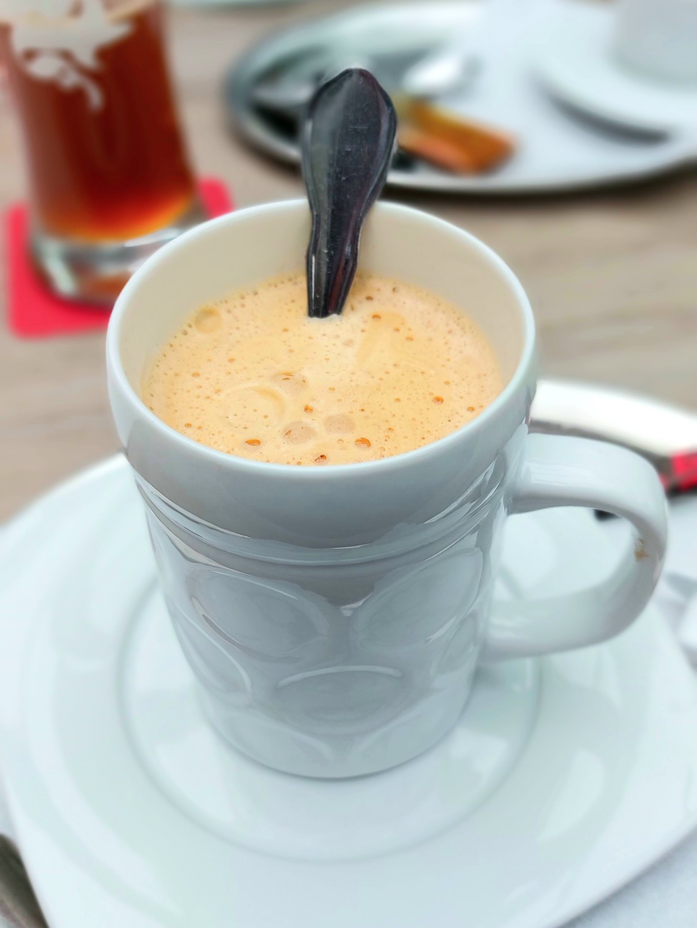 Foto: Martin Zehrer - Ein Kaffee-Krug beim Püttner in Schlammersdorf. 