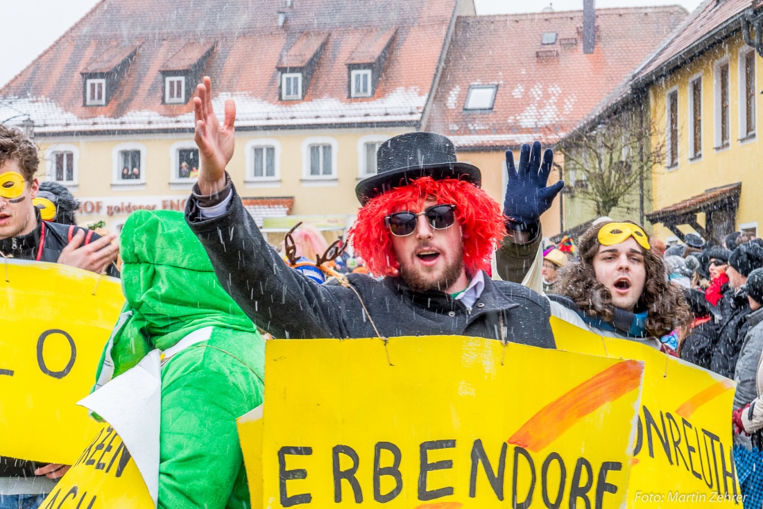 Foto: Martin Zehrer - Gaudi, Gaudi, Gaudi!!! Faschingszug des WCV durch Waldeck am 11. Februar 2018!  