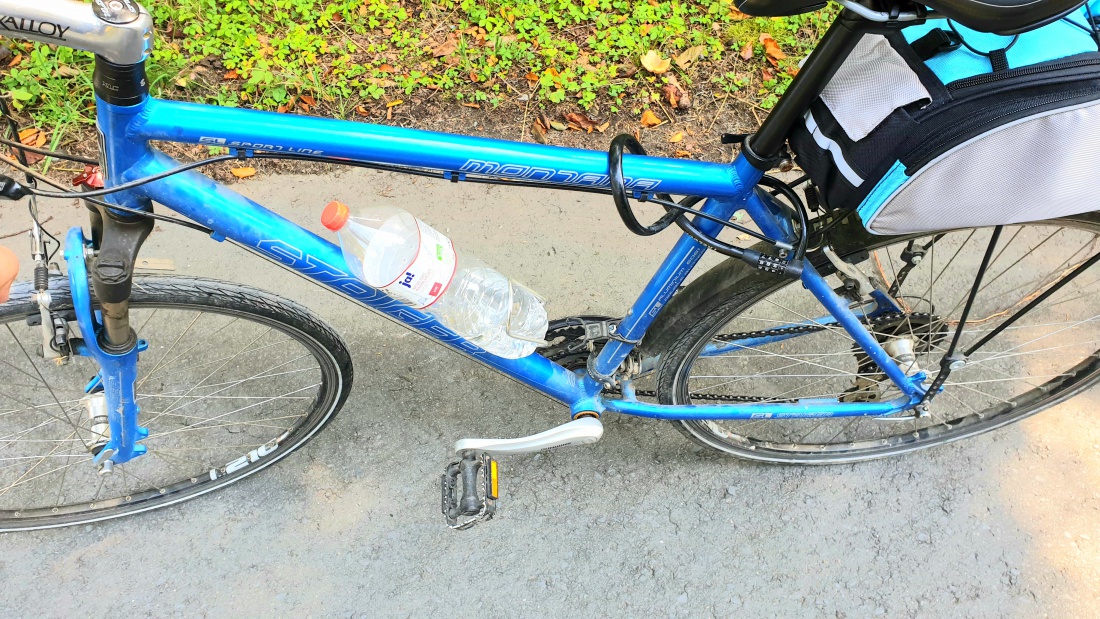 Foto: Martin Zehrer - Verschärft - Wenns ziemlich neue E-Bike kaputt ist und Du Dein altes Rad aus dem Keller holst...<br />
 