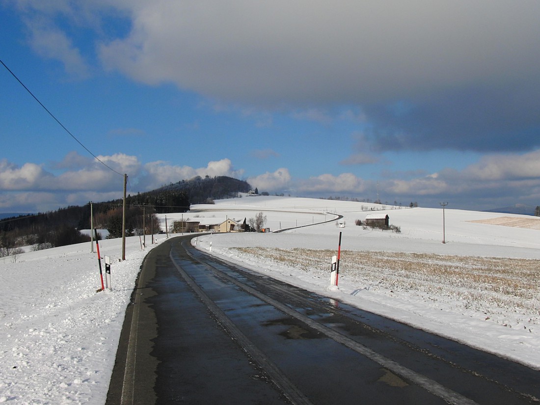 Foto: Martin Zehrer - So war das Wetter am 12. Januar 2013 in Godas am Armesberg 