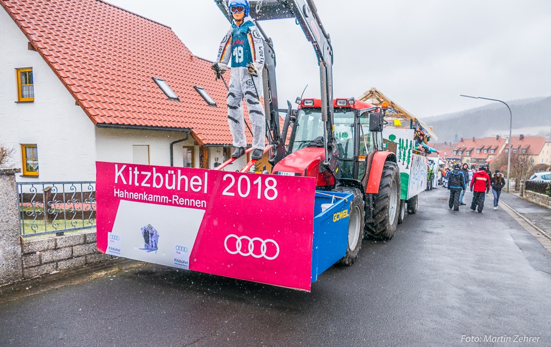 Foto: Martin Zehrer - Gaudi, Gaudi, Gaudi!!! Faschingszug des WCV durch Waldeck am 11. Februar 2018! 