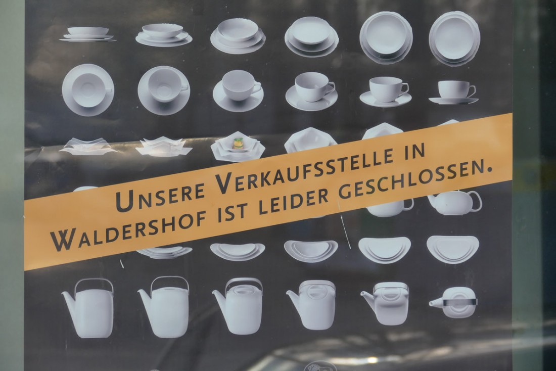 Foto: Martin Zehrer - Mehr als 1000 Menschen arbeiteten hier bei Rosenthal in Waldershof. 1996 schlossen die Pforten für immer. Im Jahre 1909 wurde hier die Firma Johann Haviland gegründet und 