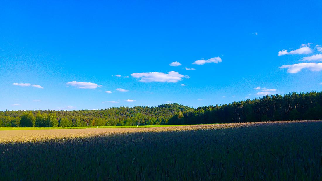 Foto: Martin Zehrer - Vatertag am 30. Mai 2019... Ein wunderschöner Tag geht zu Ende... Im Hintergrund der Anzenstein... 