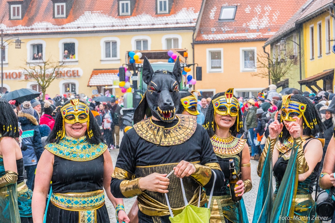Foto: Martin Zehrer - Gaudi, Gaudi, Gaudi!!! Faschingszug des WCV durch Waldeck am 11. Februar 2018!  