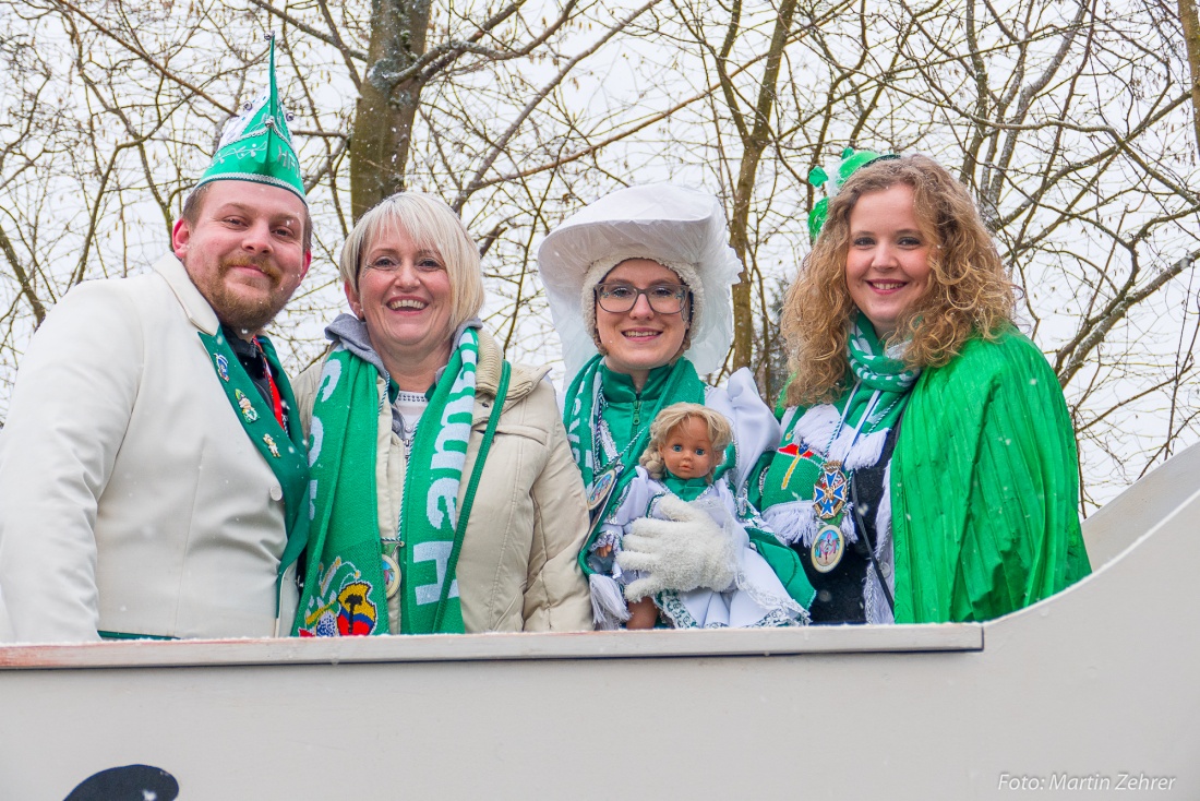 Foto: Martin Zehrer - Gaudi, Gaudi, Gaudi!!! Faschingszug des WCV durch Waldeck am 11. Februar 2018! 