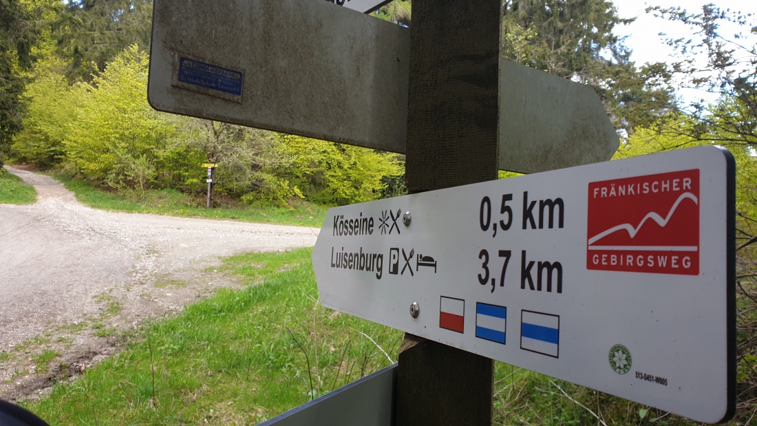 Foto: Martin Zehrer - Wandern zur Kösseine hoch...<br />
<br />
Nur noch 0,5 Kilometer... ;-) 