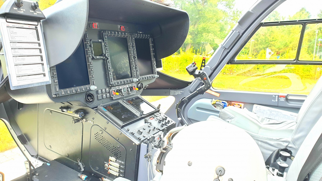 Foto: Martin Zehrer - Rettungshubschrauber in Kemnath gelandet...<br />
Der Piloten-Platz...<br />
<br />
Bilder mit freundlicher Genehmigung durch den Piloten! 