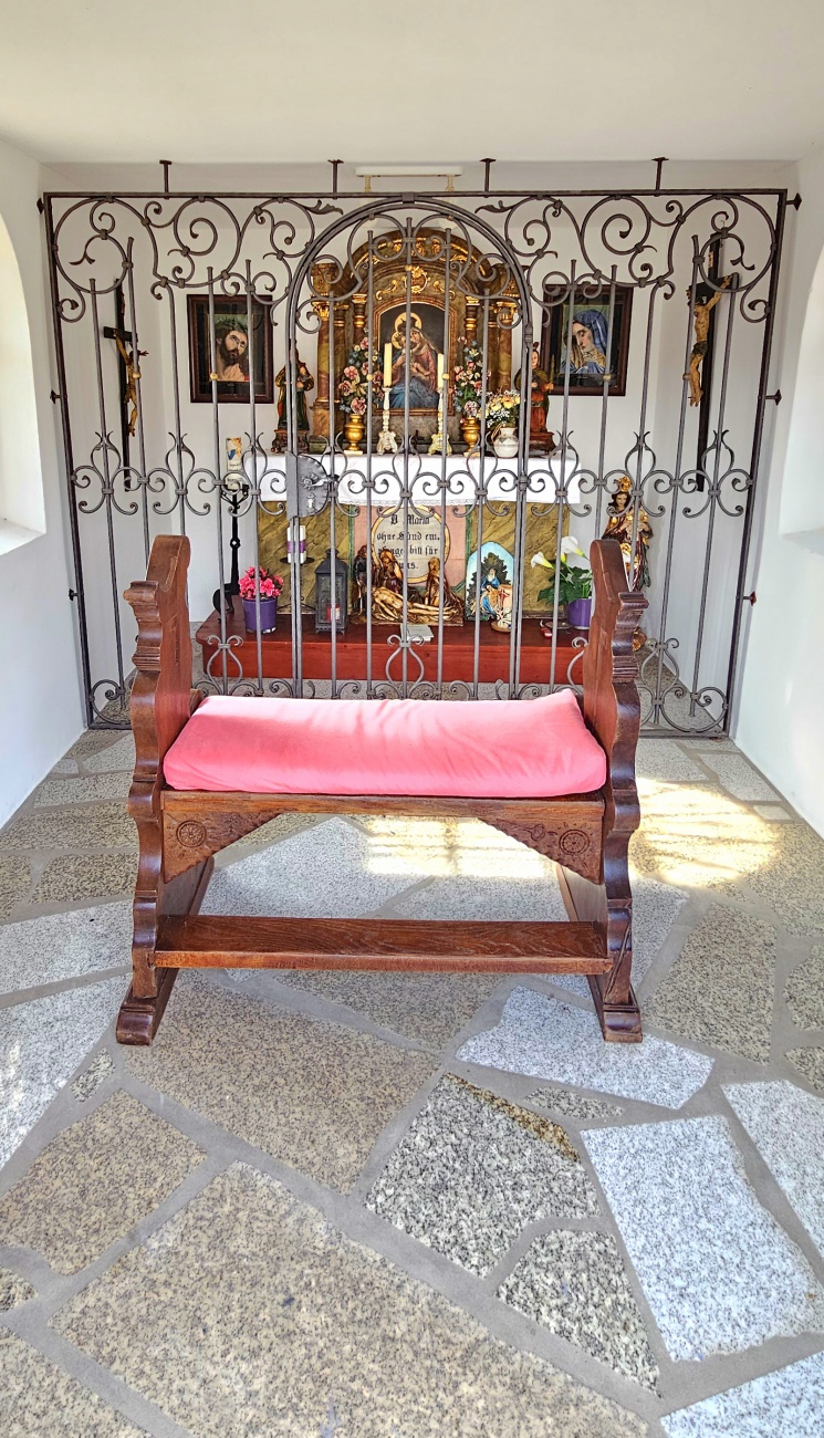 Die wunderschöne Kapelle - Maria Firm - in Zintlhammer.