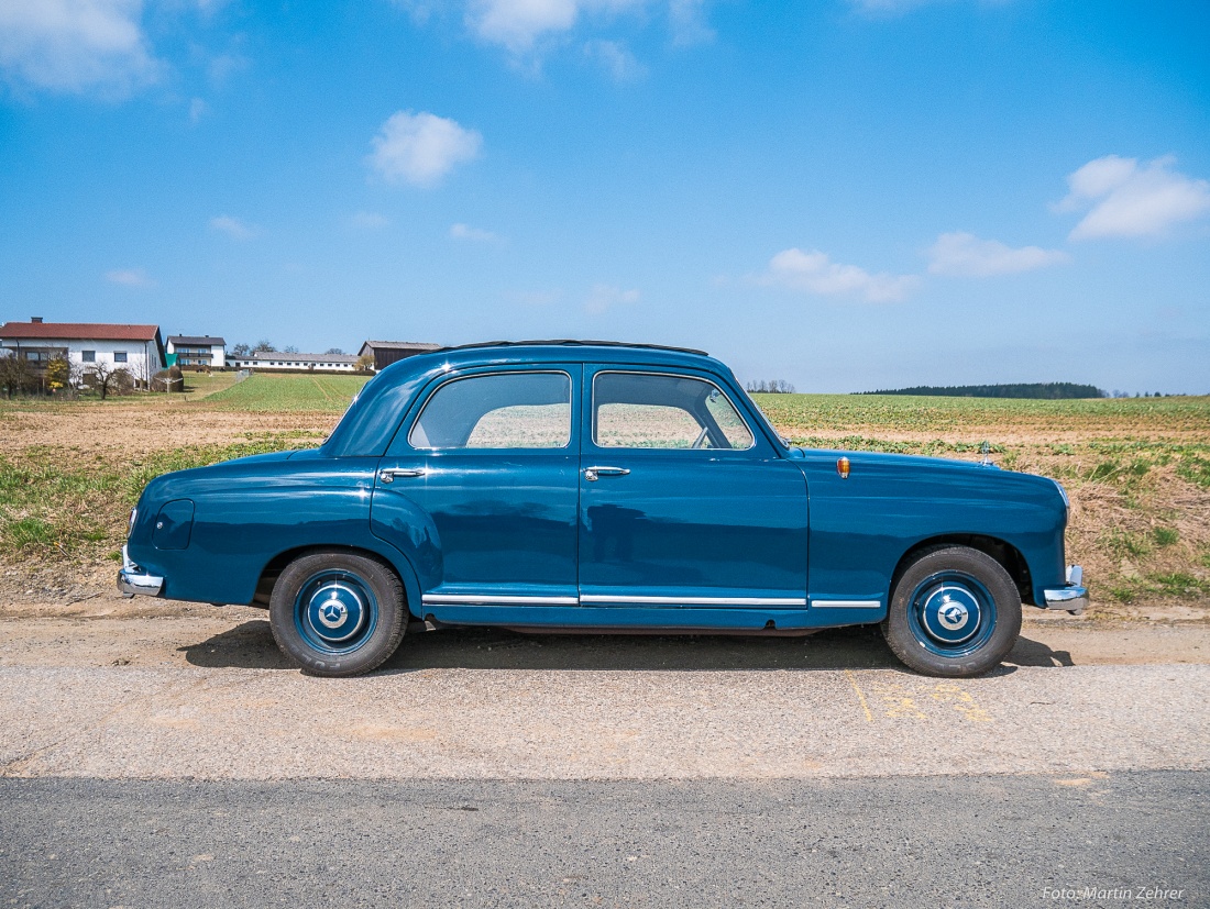 Foto: Martin Zehrer - Ein wunderschöner Oldtimer Mercedes 180! 