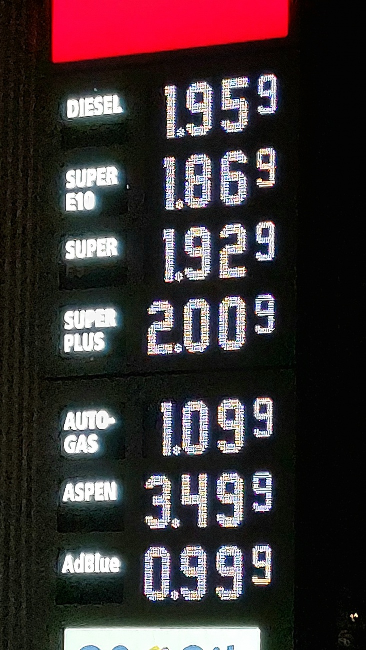 Benzin und Diesel Preise an der Tankstelle in Kemnath...

5. März 2026