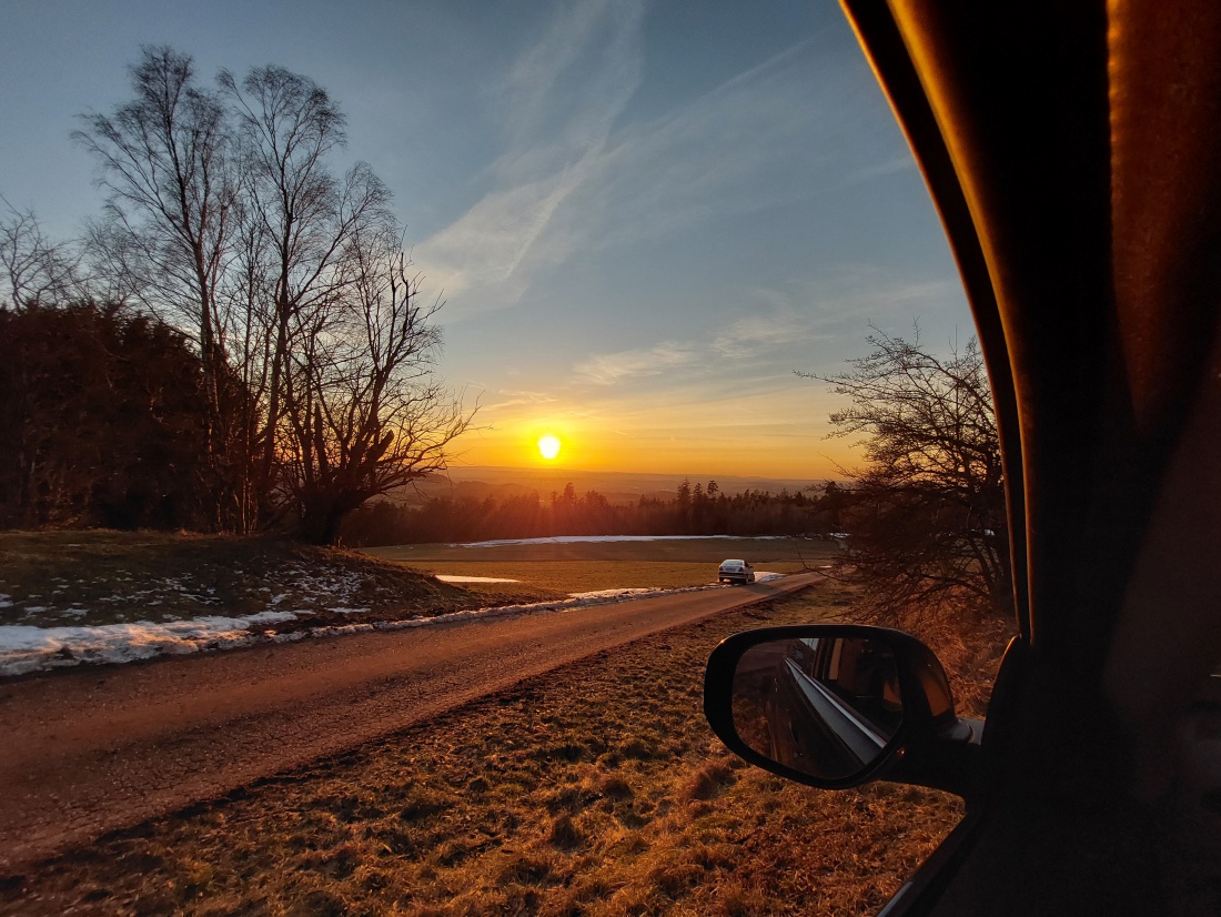 Foto: Martin Zehrer - Sonnenuntergang am 13. Februar 2022 :-) 