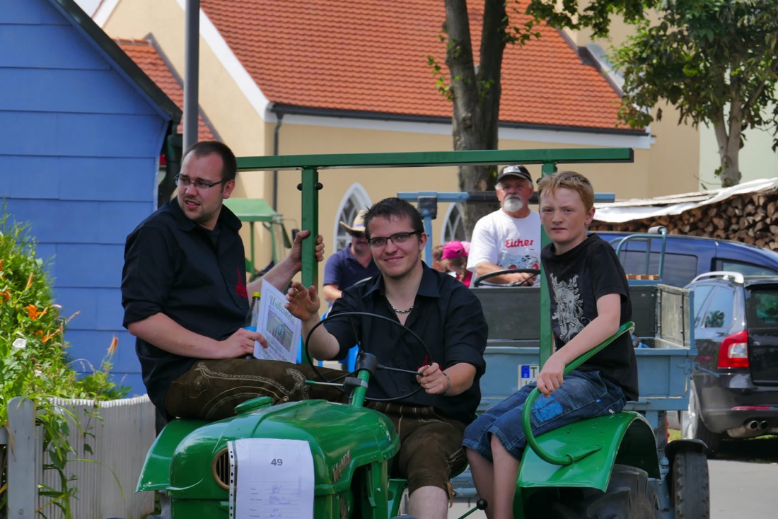 Foto: Martin Zehrer - Rundfahrt in Oberwappenöst - Einfach mit dabei sein... 