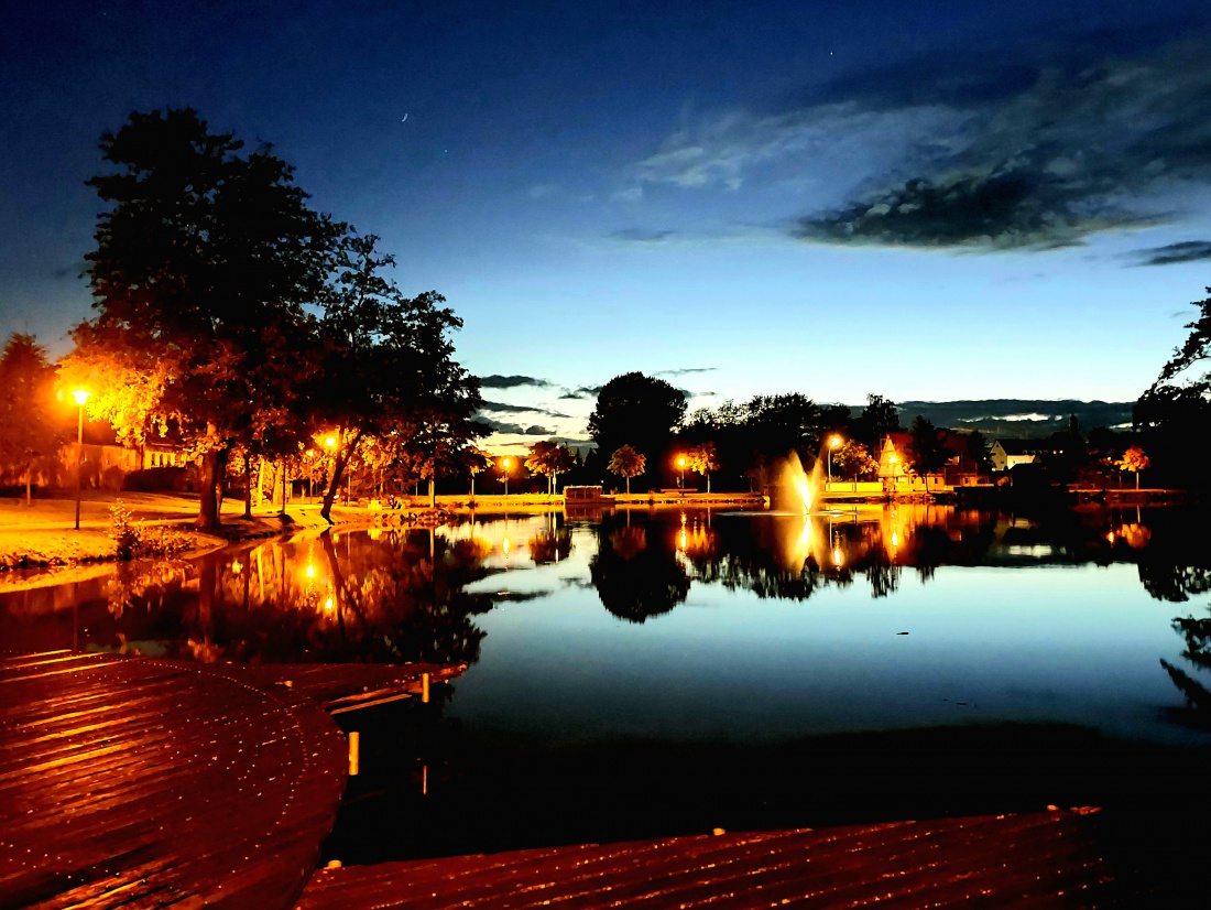 Foto: Martin Zehrer - Traumhaft... Kemnath bei Nacht... 