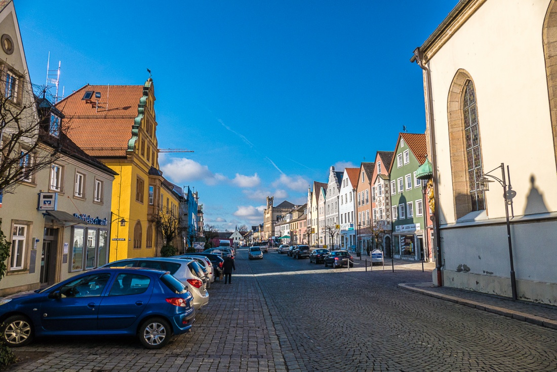 Foto: Martin Zehrer - Der kemnather Stadtplatz am 30. Januar 2018 - Endlich Sonne!!! :-) 