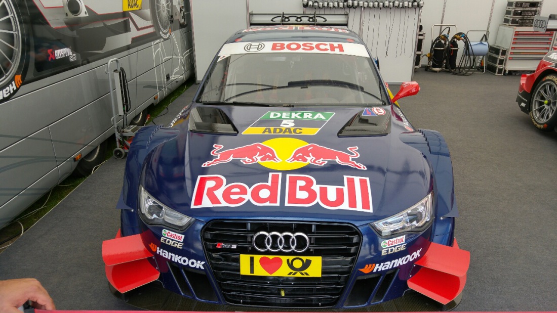 Foto: Martin Zehrer - DTM-Wochenende in Nürnberg<br />
- unterwegs im Fahrerlager bei Audi 