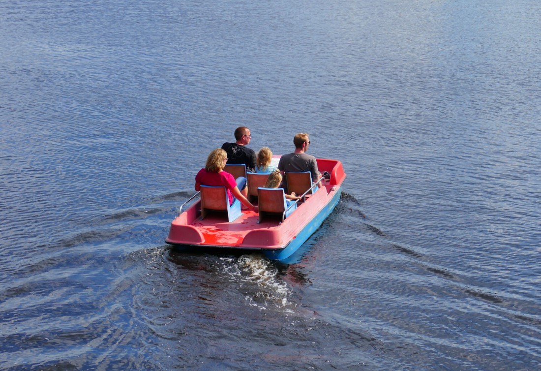 Foto: Martin Zehrer - Tretboot fahren auf dem Fichtelsee... 