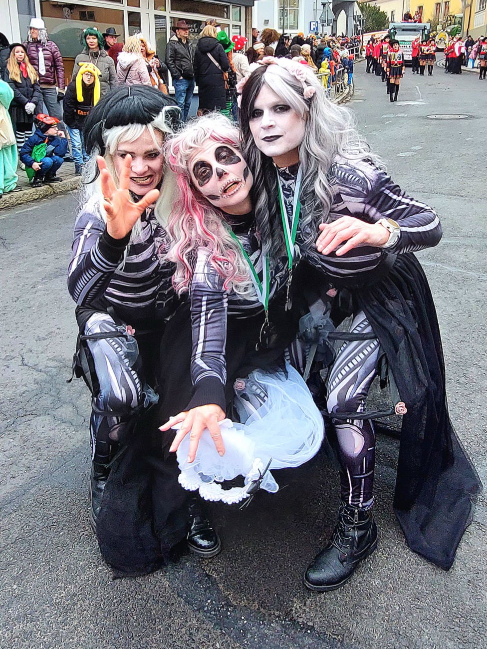 Vampire beim Faschingszug Pressath 2026