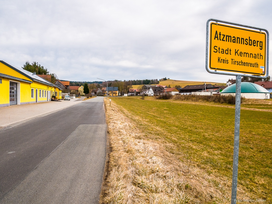 Foto: Martin Zehrer - Ortseinfahrt nach Atzmannsberg von Köglitz her kommend...<br />
<br />
1. Frühlingsradtour am 11. März 2018<br />
<br />
Von Kemnath, Neusteinreuth, Schönreuth, Köglitz, Atzmannsberg, Neuenr 
