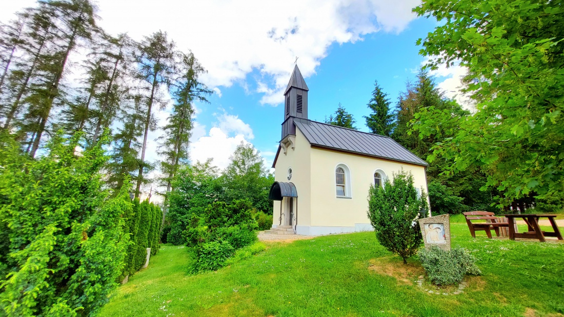 Foto: Martin Zehrer - Eine sehr schöne Kapelle, oberhalb von Ebnath... 