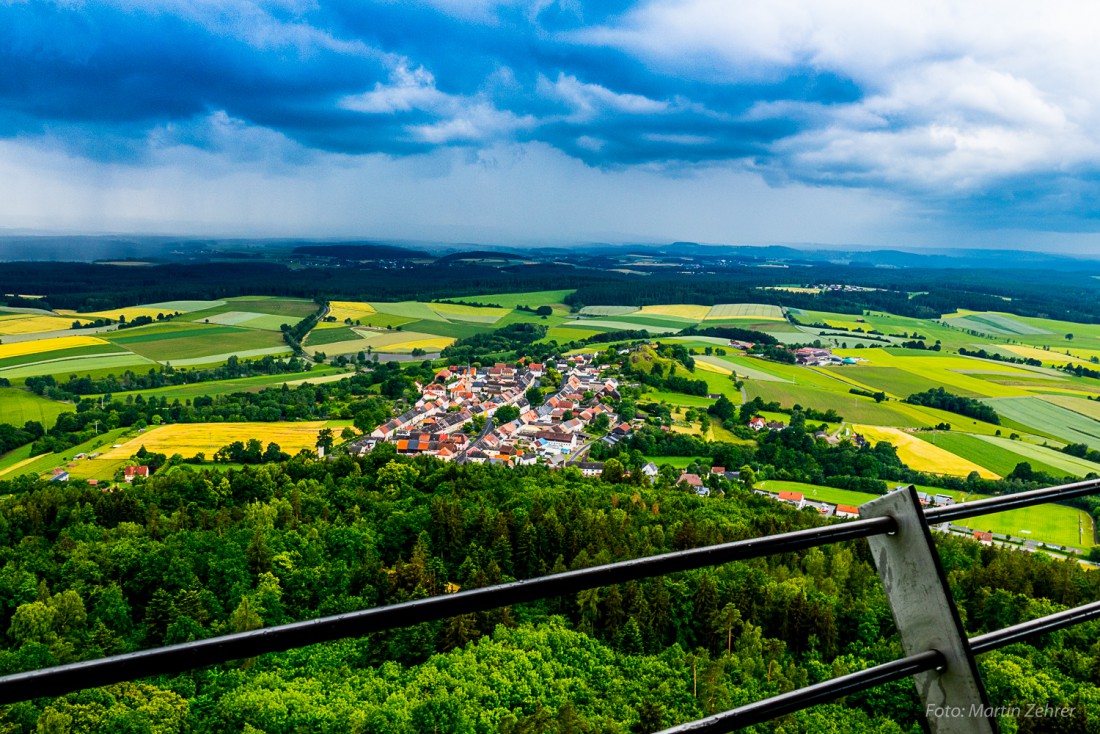 Foto: Martin Zehrer - Neustadt am Kulm von oben. 