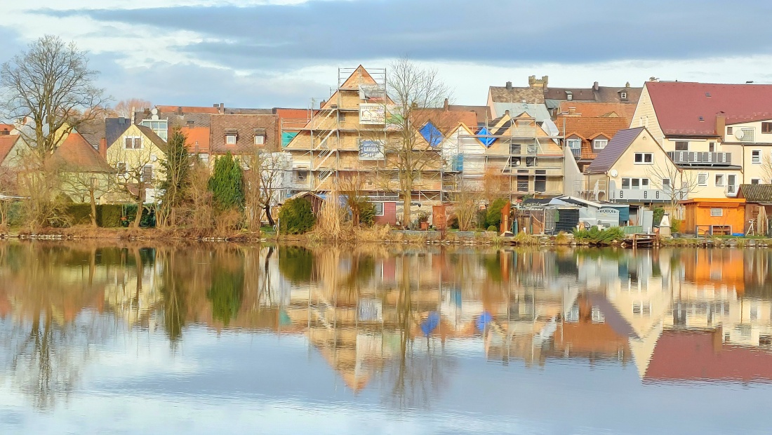 Foto: Martin Zehrer - Kemnath - über den Stadtweiher. 