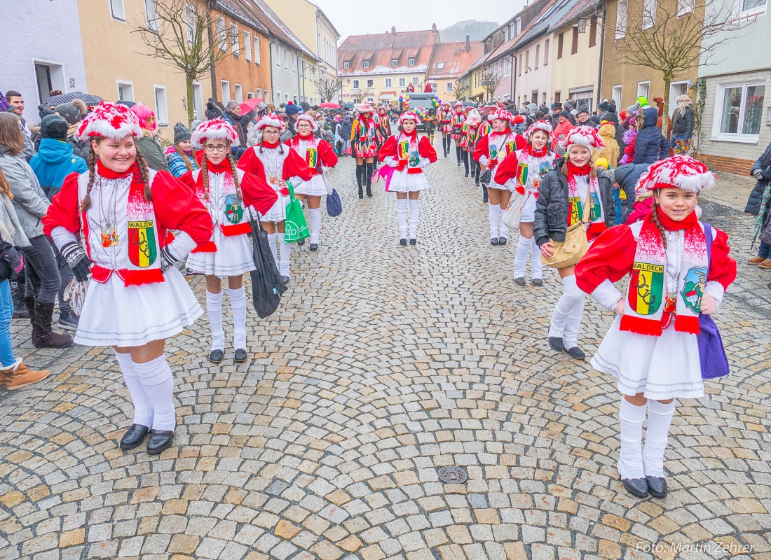 Foto: Martin Zehrer - Gaudi, Gaudi, Gaudi!!! Faschingszug des WCV durch Waldeck am 11. Februar 2018! 