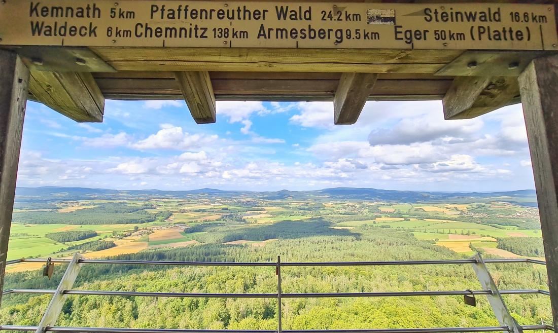 Foto: Jennifer Müller - Einmal Rundum-Blick vom Rauhen Kulm. Wunderschöne Heimat! 