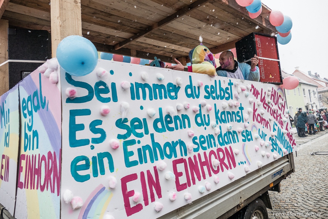Foto: Martin Zehrer - Gaudi, Gaudi, Gaudi!!! Faschingszug des WCV durch Waldeck am 11. Februar 2018!  