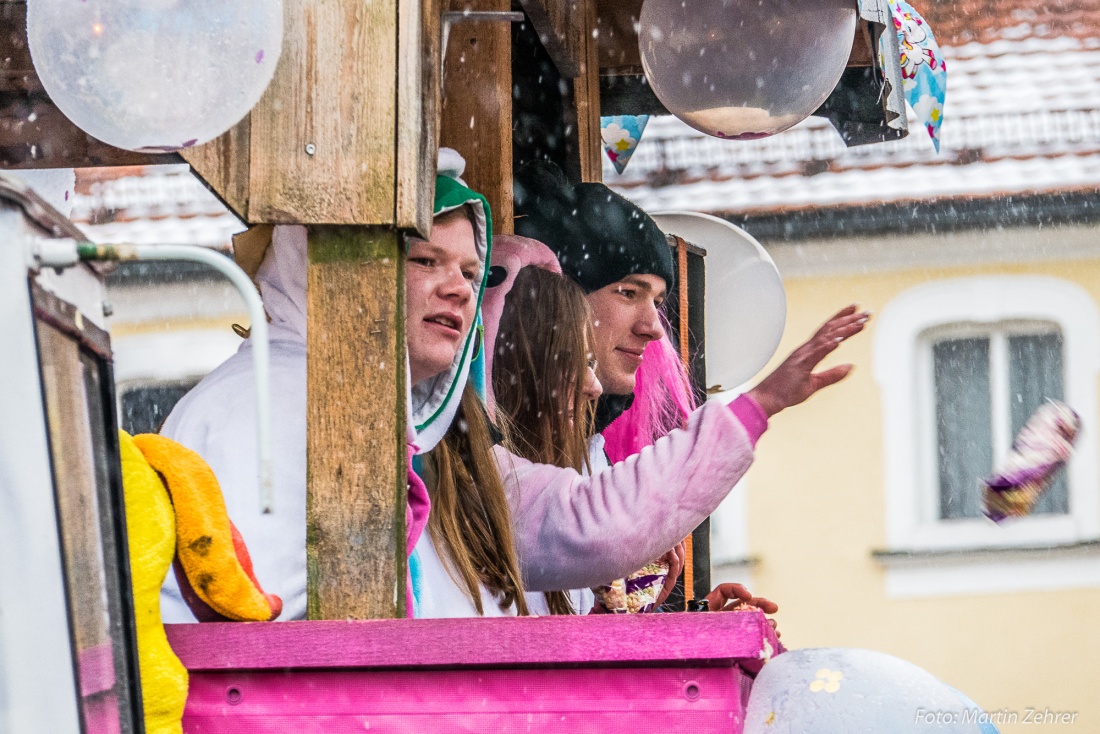 Foto: Martin Zehrer - Gaudi, Gaudi, Gaudi!!! Faschingszug des WCV durch Waldeck am 11. Februar 2018!  