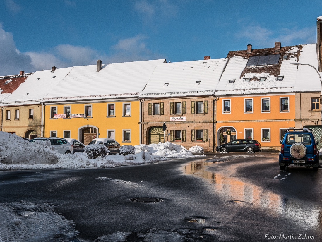 Foto: Martin Zehrer - Neustadt am Kulm... Kurz mal blauer Himmel und strahlende Sonne... 21.01.2018 